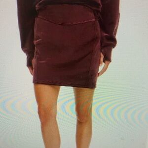 lululemon athletica Burgundy Skirt